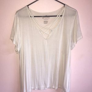 White American Eagle T